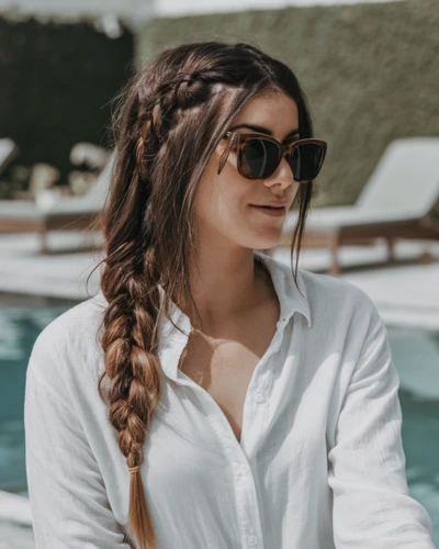 Hairstyle ideas for swimming
