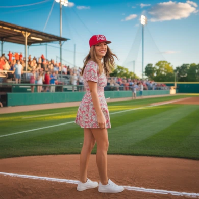 cute baseball game outfits